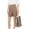 Stella Mccartney Lace Shorts in Brown - Lyst