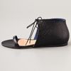 Tibi Stella Flat Sandals in Black - Lyst