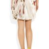 Vera Wang Printed Twisted Stretchcotton Skirt in Multicolor (multicolored) - Lyst