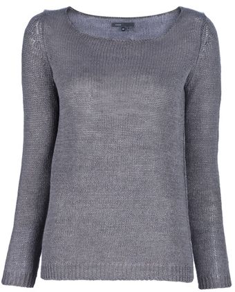 Vince Linen Sweater - Lyst