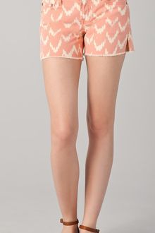 7 For All Mankind Carlie Split Seam Cutoff Shorts - Lyst