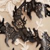 Alexander Mcqueen Lasercut Patentleather and Lace Dress in Black (rose) - Lyst