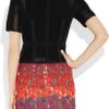 Alexander Wang Mesh And Twill Jacket in Black - Lyst