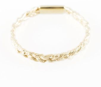 Ayako Kanari Magnitude Plait Thin Ring Gold - Lyst
