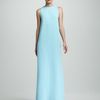 Diane Von Furstenberg Niabi Backpanel Maxi Dress in Blue (cool aqua) - Lyst