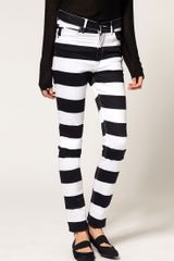 Cheap Monday Stripe Skinny Jeans