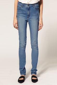 Cheap Monday High Waist Skinny Jeans - Lyst