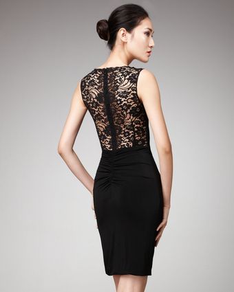  Lace-shoulder Dress 
