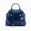 Michael Kors Bedford Extralarge Bowling Satchel Indigo in Blue (indigo) - Lyst