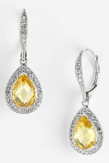 Nadri Pear Drop Boxed Earrings - Lyst