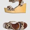 Ash Wedge in Animal (yellow) - Lyst