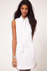 ASOS Collection Asos Shirt Dress with Elastic Waist