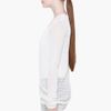 Helmut Lang White Arid Crepe Sweater in White - Lyst