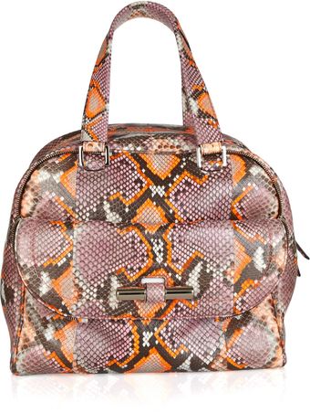  Justine Python Tote 
