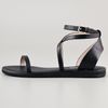 Kors By Michael Kors Rosemary Ankle Wrap Sandals in Black - Lyst