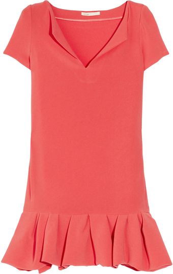  Landrade Ruffled Crepejersey Mini Dress 