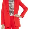 Preen Lazar Woolcrepe Blazer in Red - Lyst