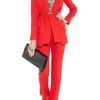 Preen Lazar Woolcrepe Blazer in Red - Lyst