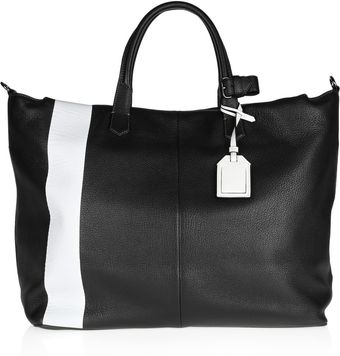  Gym Bag Ii Two-Tone Leather Tote 