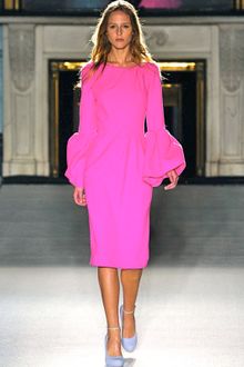 Roksanda Ilincic Margot Lantern Sleeve Dress - Lyst