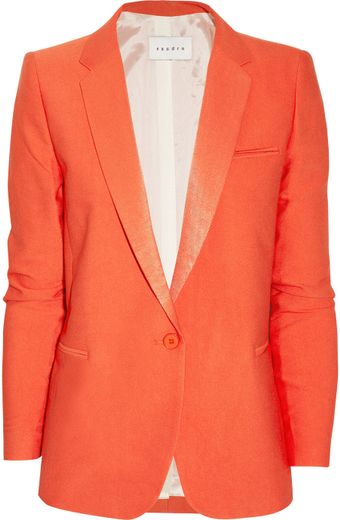 Sandro Vicky Woventwill Blazer - Lyst