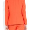 Sandro Vicky Woventwill Blazer in Orange - Lyst