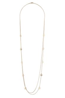 Topshop Peace Necklace - Lyst