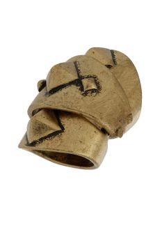 Topshop Pyramid Spike Armour Ring - Lyst