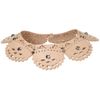 Topshop Laser Cut Collar in Beige (nude) - Lyst
