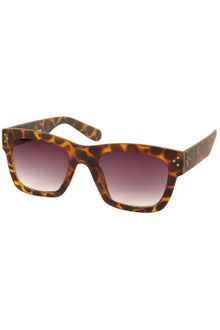 Topshop Square Frame Plastic Sunglasses - Lyst