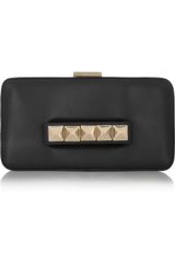 Valentino Studded Leather Clutch
