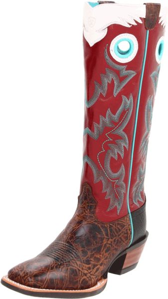 ariat red booties