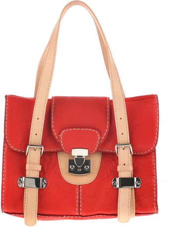 Carven Satchel in Bubble Leather - Lyst