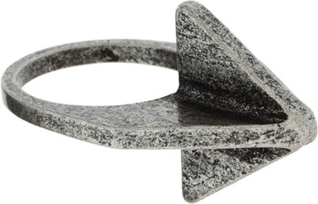 Cheap Monday Geometry Ring  in Silver for Men - Lyst