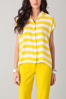 Equipment Leandra Cabana Stripe Blouse - Lyst