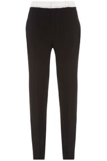 Helmut Lang  Skinny Slouchy Trousers - Lyst