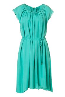 L'Agence Capri Cap Sleeve Dress - Lyst