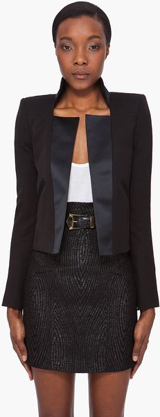 Balmain  Structured Blazer - Lyst
