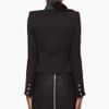 Balmain  Structured Blazer in Black - Lyst