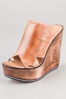 Costume National Wedge Clogs - Lyst