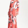 Diane Von Furstenberg Larmamine Print Silk Maxi Shirtdress in Purple (african deep tulip) - Lyst
