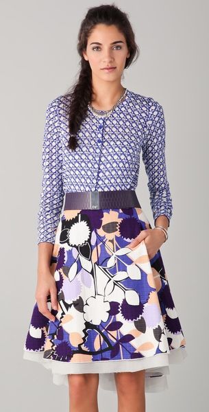 Diane Von Furstenberg Ibiza Cardigan Sweater - Lyst