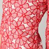 Diane Von Furstenberg Sarita Lace Dress in Red (chalk) - Lyst