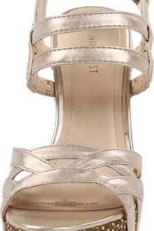 Nine West Bardough Wedge Sandal - Lyst