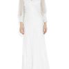 Philosophy Di Alberta Ferretti Silkchiffon Gown in White (ivory) - Lyst