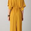 Zimmermann Drawstring Plunge Jumpsuit in Yellow - Lyst
