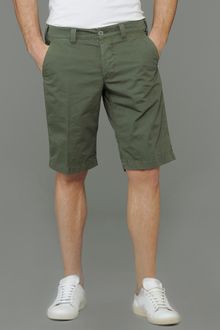 Aspesi Navale Oxford Cotton Shorts - Lyst