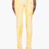 Balmain  Printed Jeans in Yellow - Lyst