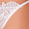 Dkny Lovely Lacey Tanga in White - Lyst
