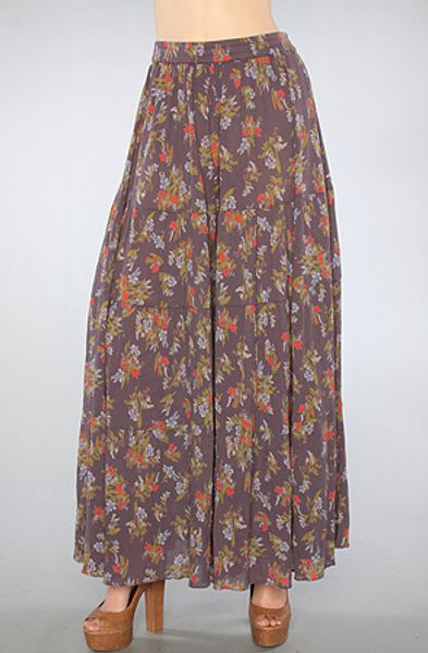 Free People The Floral Tiered Wideleg Pant in Multicolor (floral) - Lyst